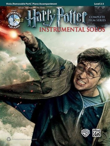 Harry Potter Complete Film Series: Instrumental Solos for Strings - Viola (+ płyta CD) - nuty na altówkę z fortepianem
