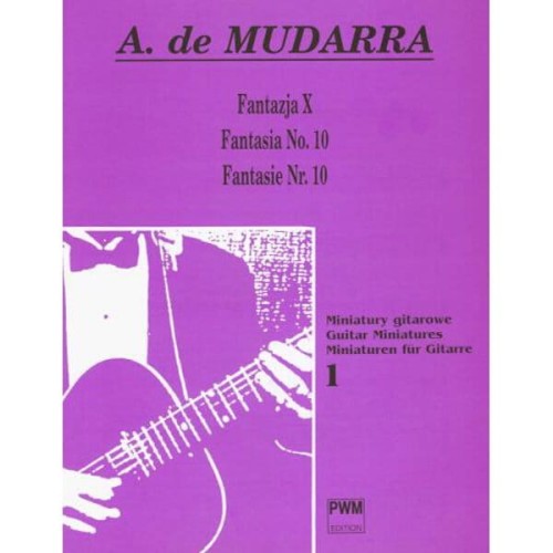 Alonso de Mudarra: Fantazja nr 10 na gitarę - nuty na gitarę