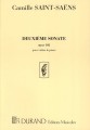 Camille Saint-Saens: Deuxieme Sonate pour Violon et Piano - Violin Sonata No. 2 op. 102 - II sonata skrzypcowa Es-dur - nuty na skrzypce i fortepian