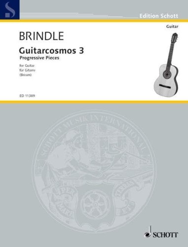 Reginald Smith Brindle: Guitarcosmos 3 - Progressive pieces for guitar - nuty na gitarę klasyczną