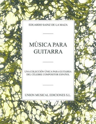 Eduardo Sainz De La Maza: Musica para Guitarra - nuty na gitarę klasyczną