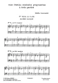 Noel-Gallon: 100 Dictees musicales progressives a trois parties - dyktanda muzyczne