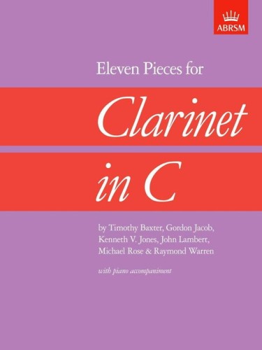 Eleven Pieces for Clarinet in C with piano accompaniment - nuty na klarnet C z fortepianem