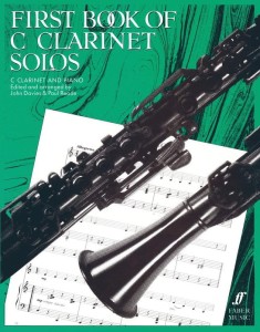 First Book of C Clarinet Solos - John Davies, Paul Reade - nuty na klarnet C z fortepianem