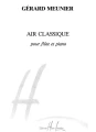 Gerard Meunier: Air Classique pour flute et piano - nuty na flet z fortepianem
