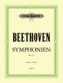 Ludwig van Beethoven: Symphonien Nr. 1-5 - bearbeitung fur klavier Otto Singer - 5 symfonii Beethovena w opracowaniu na fortepian