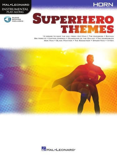 Superhero Themes: Horn - nuty na waltornię róg (+ audio online)