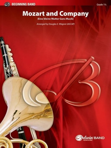 Belwin Beginning Band: Mozart and Company for Concert Band - Douglas E. Wagner (Score & Parts) - nuty na młodzieżową orkiestrę dętą