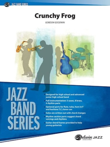 Jazz Band Series: Gordon Goodwin - Crunchy Frog (Score & Parts) - nuty na młodzieżowy big-band jazzowy