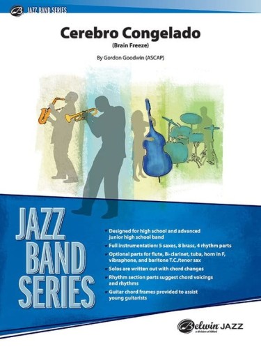 Jazz Band Series: Gordon Goodwin - Cerebro Congelado - Brain Freeze (Score & Parts) - nuty na młodzieżowy big-band jazzowy