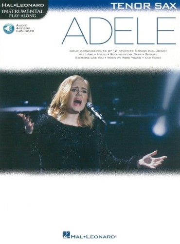 Adele: Tenor Sax (+ audio online) - nuty na saksofon tenorowy