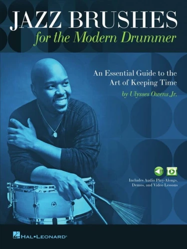 Jazz Brushes for the Modern Drummer - Ulysses Owens Jr. (+ audio i video online) - podręcznik do nauki gry szczotkami na perkusji