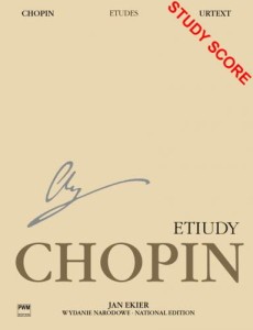 Fryderyk Chopin: Wydanie Narodowe tom 2A - Etiudy na fortepian (miniatura studyjna)