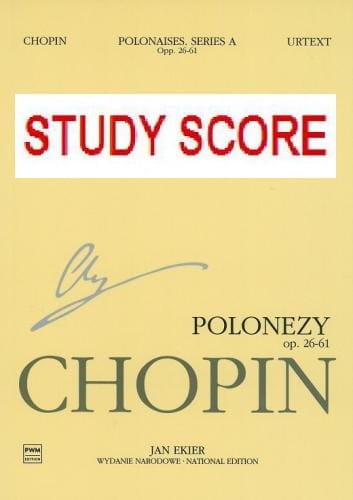 Fryderyk Chopin: Wydanie Narodowe tom 6A - Polonezy na fortepian (miniatura studyjna)