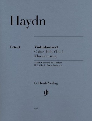 Franz Joseph Haydn: Violin Concerto C major Hob. VIIa:1 - koncert skrzypcowy C-dur - nuty na skrzypce i fortepian