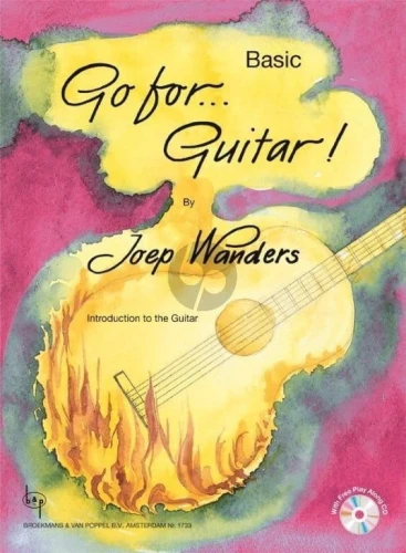 Joep Wanders: Go for Guitar! Basic - Introduction to the Guitar (+ płyta CD) - nuty na gitarę klasyczną