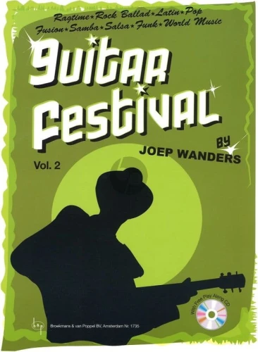 Joep Wanders: Guitar Festival Vol. 2 (+ płyta CD) - nuty na gitarę klasyczną
