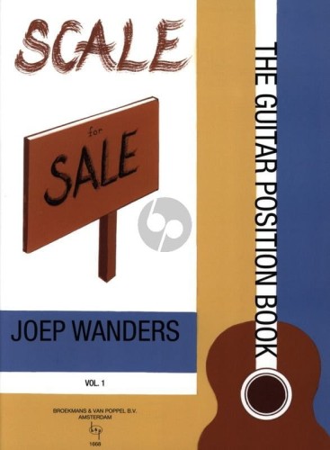 Joep Wanders: Scale for Sale Vol. 1 - The Guitar Position Book - nuty na gitarę klasyczną
