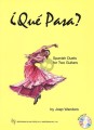 Joep Wanders: Que Pasa? - Spanish Duets for two guitars (+ płyta CD) - nuty na duety gitarowe