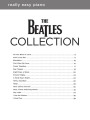 Really Easy Piano: The Beatles Collection - łatwe nuty na pianino dla początkujących