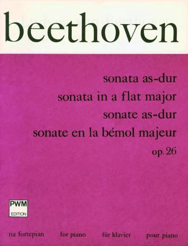 Ludwig van Beethoven: Sonata As-dur op. 26 na fortepian - Bolesław Woytowicz