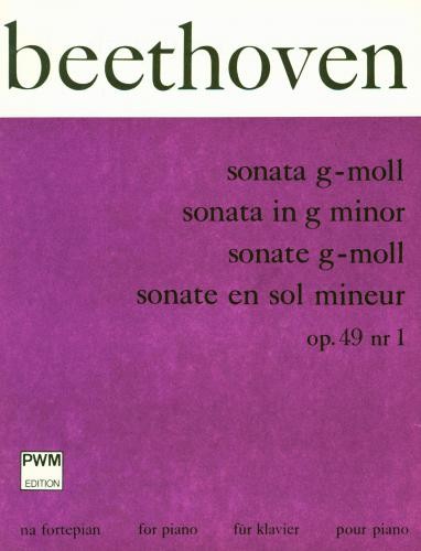 Ludwig van Beethoven: Sonata g-moll op. 49 nr 1 na fortepian - Bolesław Woytowicz