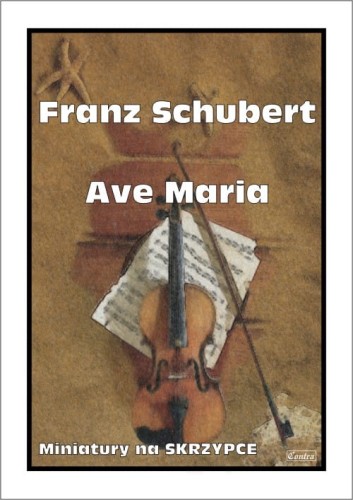 Franz Schubert: Ave Maria - nuty na skrzypce z fortepianem
