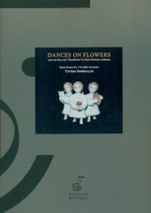 Yevhen Stankovych: Dances on Flowers - Quasi Sonate No. 2 for Flute and Piano - nuty na flet poprzeczny i fortepian