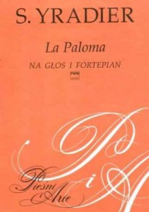 Sebastián Yradier: La Paloma na głos i fortepian - Stefan Starzyk