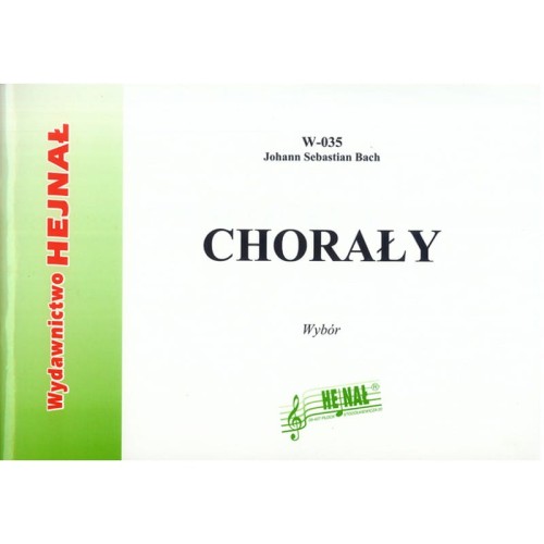 Jan Sebastian Bach - Chorały - wybór - nuty na organy