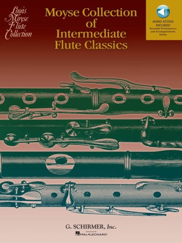 Moyse Collection of Intermediate Flute Classics (+ audio online) - nuty na flet poprzeczny z fortepianem