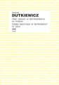 Andrzej Dutkiewicz: Trzy szkice w retrospekcji na fortepian