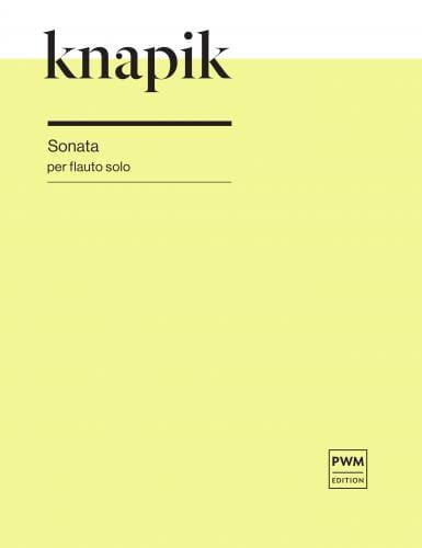 Eugeniusz Knapik: Sonata per flauto - nuty na flet