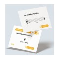 Instrument w pigułce: Nuty w kluczu wiolinowym skala e-c3 - muzykofiszki, karty do nauki czytania nut a vista