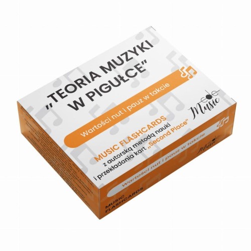 Teoria muzyki w pigułce: Wartości nut i pauz w takcie - muzykofiszki, karty do nauki teorii muzyki