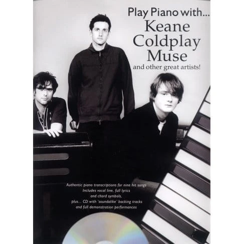 Play Piano with Keane, Coldplay, Muse - Paul Honey - nuty na fortepian (+ płyta CD)