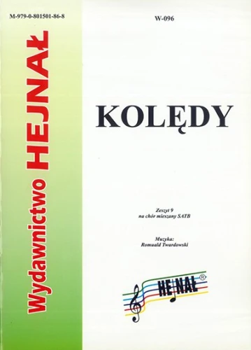 Kolędy - zeszyt 9 - nuty na chór mieszany SATB - Romuald Twardowski
