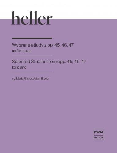 Stefan Heller: Wybrane etiudy z op. 45, 46, 47 - nuty na fortepian