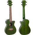 Flight Gemstone DUC380 CEQ Jade - ukulele koncertowe z elektroniką + pokrowiec