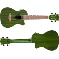 Flight Gemstone DUC380 CEQ Jade - ukulele koncertowe z elektroniką + pokrowiec