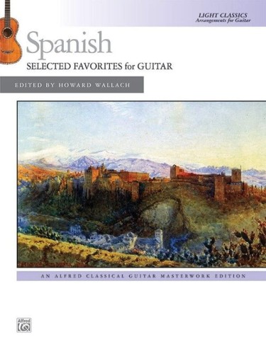 Spanish: Selected Favorites for Guitar - Howard Wallach - nuty na gitarę klasyczną w łatwym opracowaniu