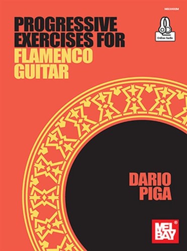 Progressive Exercises for Flamenco Guitar - Dario Piga (+ audio online) - nuty na gitarę klasyczną