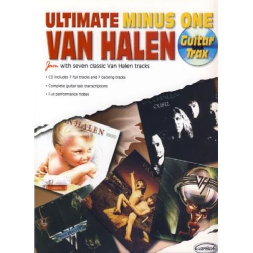 Van Halen Ultimate Minus One - nuty na gitarę i głos oraz tabulatura (+ płyta CD)