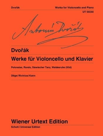 Antonin Dvorak: Works for cello and piano - utwory wiolonczelowe z towarzyszeniem fortepianu