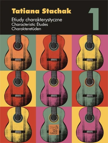 Etiudy charakterystyczne cz. 1 - Tatiana Stachak - nuty na gitarę klasyczną