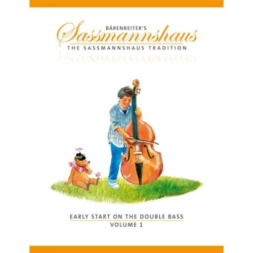 Early Start on the Double Bass 1 - J. Peter Close, Holger Sassmannshaus - szkoła gry na kontrabasie dla dzieci