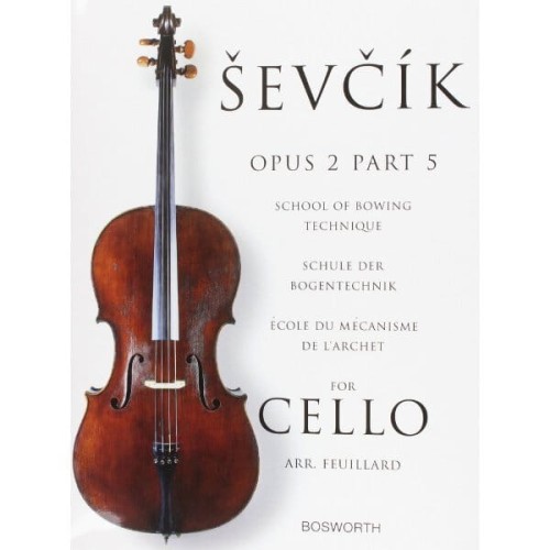 Otakar Sevcik - School of bowing technique op. 2 part 5 - ćwiczenia na prawą rękę na wiolonczelę