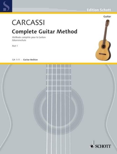 Matteo Carcassi: Complete Guitar Method 1 - szkoła gry na gitarze