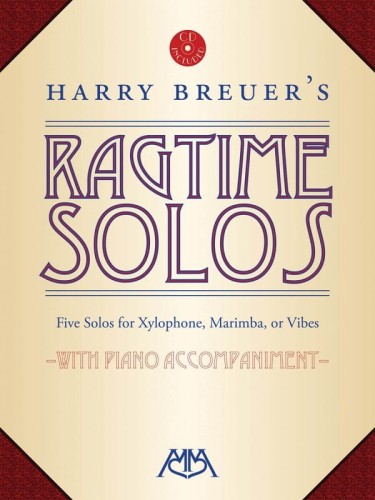 Harry Breuer’s Ragtime Solos (+ płyta CD) - nuty na ksylofon, marimbę lub wibrafon z fortepianem