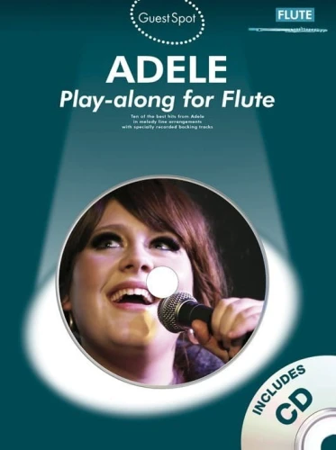 Guest Spot: Adele Playalong For Flute (+ płyta CD) - nuty na flet poprzeczny